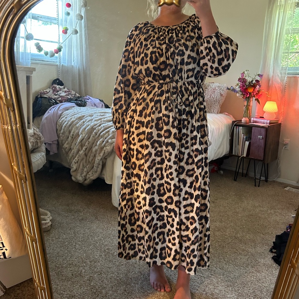 H&M Leopard Dress